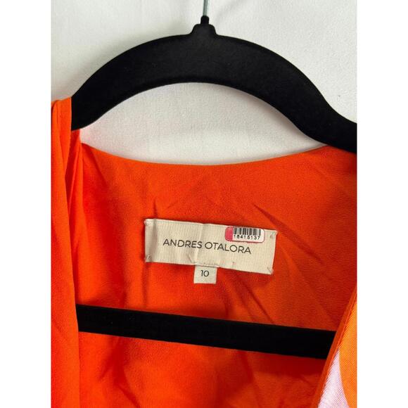 Andrés Otálora Heliconia Maxi Dress Multicolor Size 10 (As Is Condition) - Picture 6 of 16